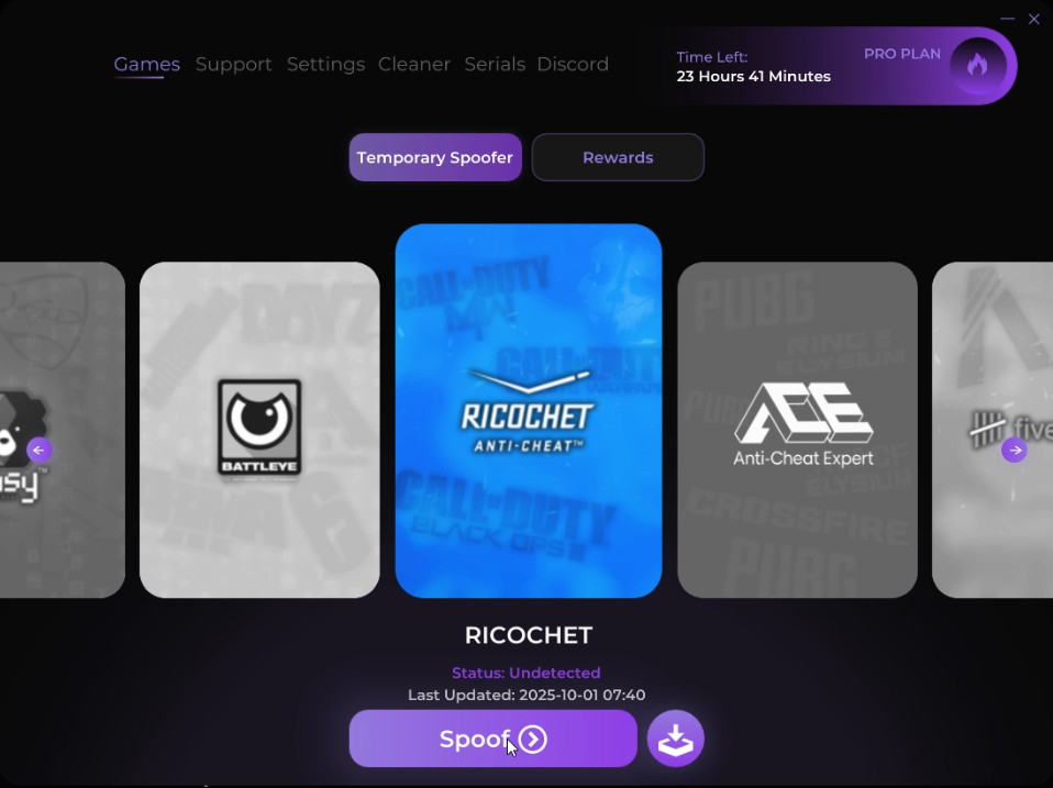 Hwid Spoofer PC V3 hack has been added to our listings!
