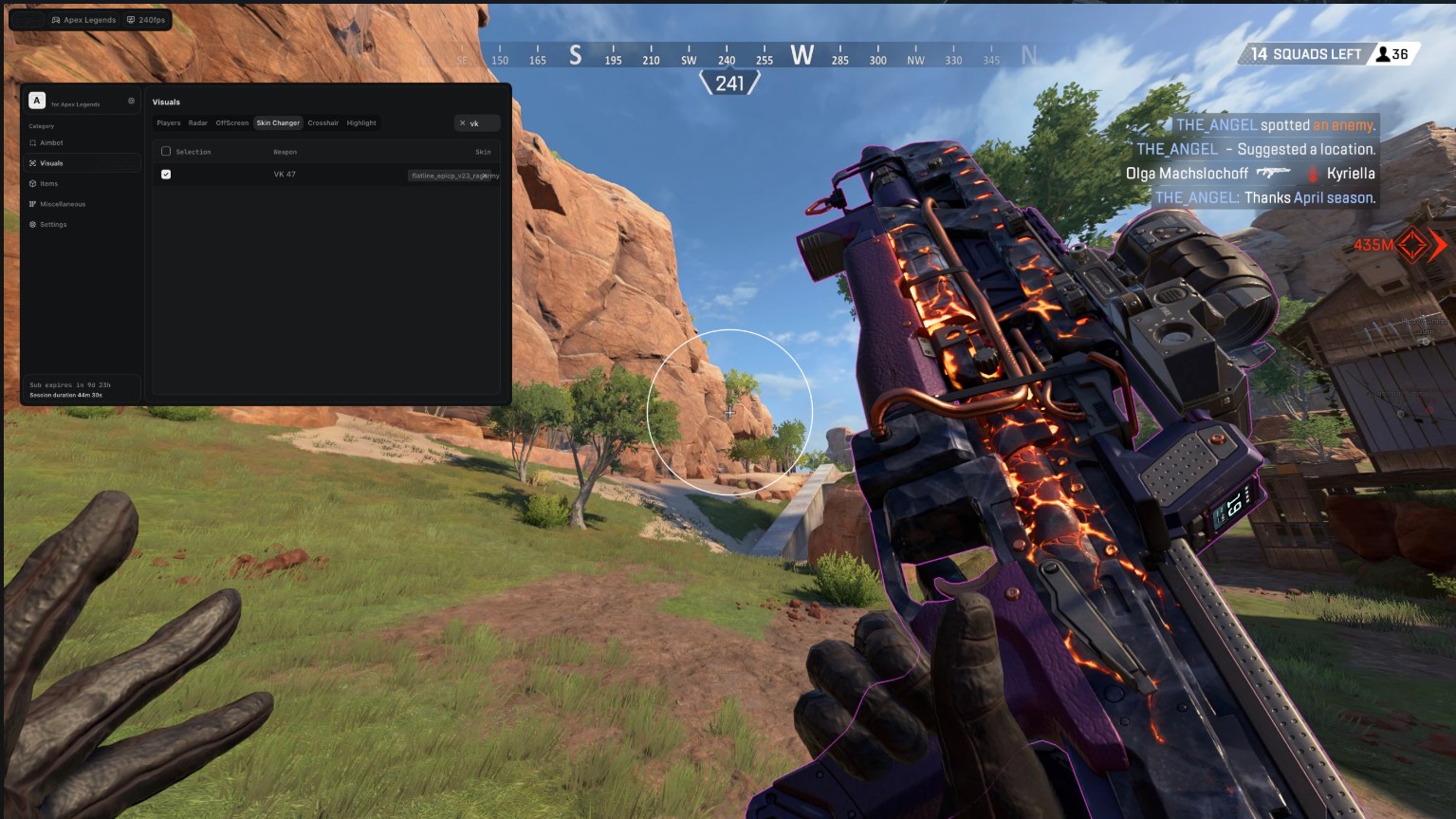 Apex Legends Ares hack has been added to our listings!